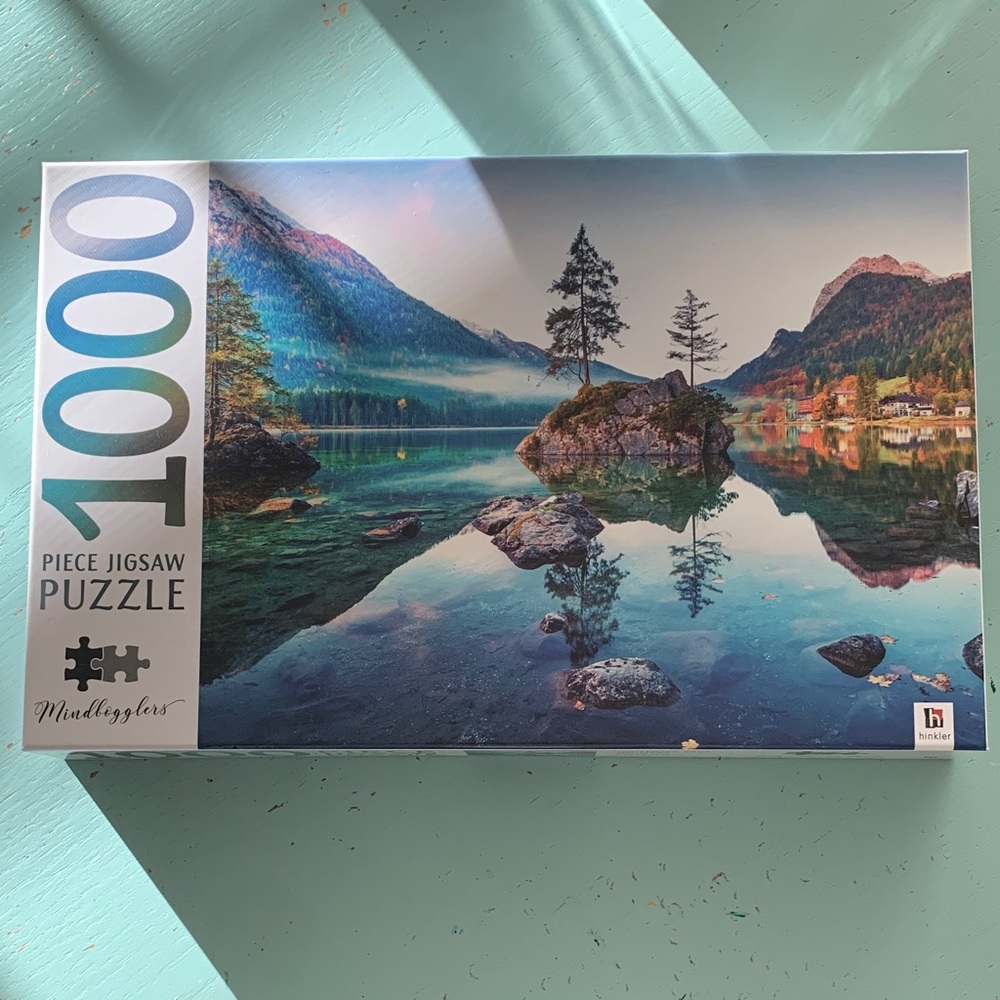 Mindbogglers 1000-Piece Jigsaw Puzzle - Hintersee Lake, Germany